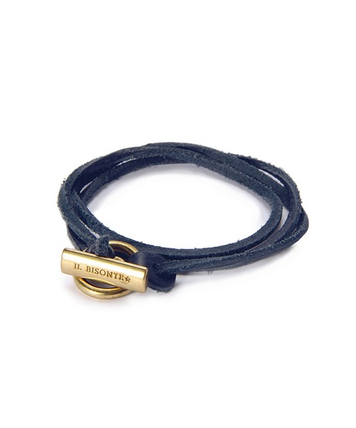 IL BISONTE（イルビゾンテ）の「IL BISONTE / ORIGINAL LEATHER / ブレスレット（ブレスレット・レディース・ブラック/ホワイト/ダークブラウン/グレー/オリーブ/レッド/ライトブラウン/ナチュラル/オレンジ/グリーン/レンガ/ネイビー・FREE）」の9枚目の写真