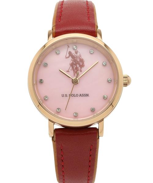 U.S. POLO ASSN.（ユーエスポロアッスン）の「【U.S. POLO ASSN.】ユーエスポロアッスン レディース バイカラーウォッチ（アナログ腕時計・レディース・レッド/オフホワイト/ホワイト×グレー/ブラック×ブラック/ホワイト×ネイビー/ブラック×ピンク・FREE）」の19枚目の写真