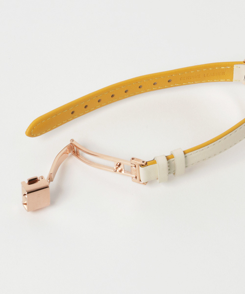 U.S. POLO ASSN.（ユーエスポロアッスン）の「【U.S. POLO ASSN.】ユーエスポロアッスン レディース バイカラーウォッチ（アナログ腕時計・レディース・レッド/オフホワイト/ホワイト×グレー/ブラック×ブラック/ホワイト×ネイビー/ブラック×ピンク・FREE）」の7枚目の写真