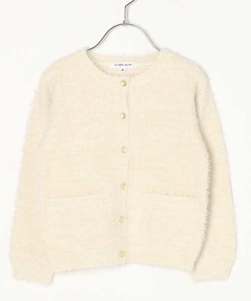 GLOBAL WORK（グローバルワーク）の「【キッズ】フェザーヤーンクルーカーデ/771861 （カーディガン/ボレロ・キッズ・ホワイト/ネイビー/レッド・SMALL/MEDIUM/LARGE/X-LARGE/XX-LARGE）」の13枚目の写真