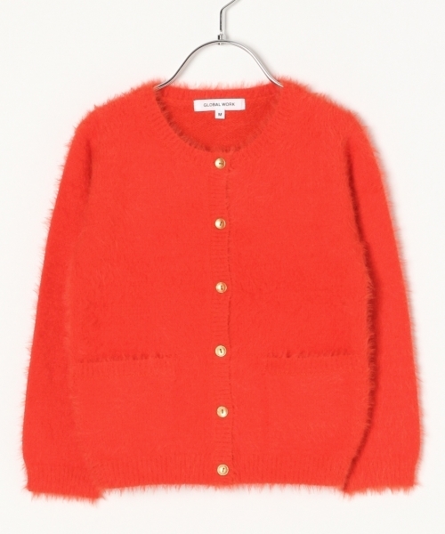 GLOBAL WORK（グローバルワーク）の「【キッズ】フェザーヤーンクルーカーデ/771861 （カーディガン/ボレロ・キッズ・ホワイト/ネイビー/レッド・SMALL/MEDIUM/LARGE/X-LARGE/XX-LARGE）」の11枚目の写真