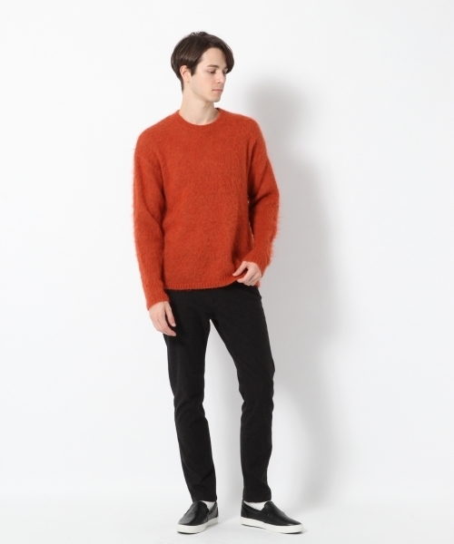 GLOBAL WORK（グローバルワーク）の「イタリアンモヘヤニットプルオーバー/762560（ニット/セーター・メンズ・ブラック/オレンジ/ブルー・SMALL/MEDIUM/LARGE）」の10枚目の写真