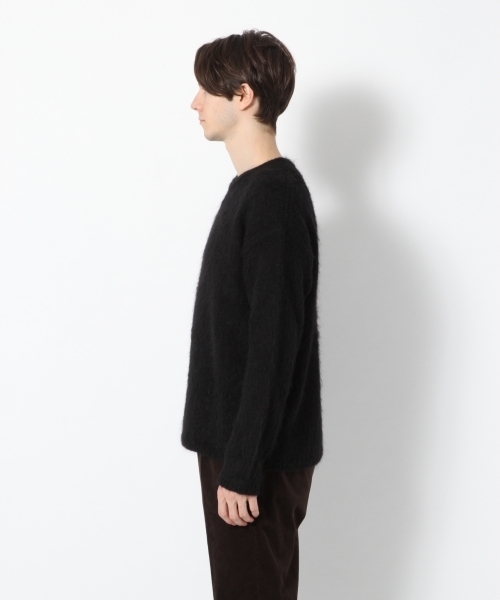 GLOBAL WORK（グローバルワーク）の「イタリアンモヘヤニットプルオーバー/762560（ニット/セーター・メンズ・ブラック/オレンジ/ブルー・SMALL/MEDIUM/LARGE）」の8枚目の写真