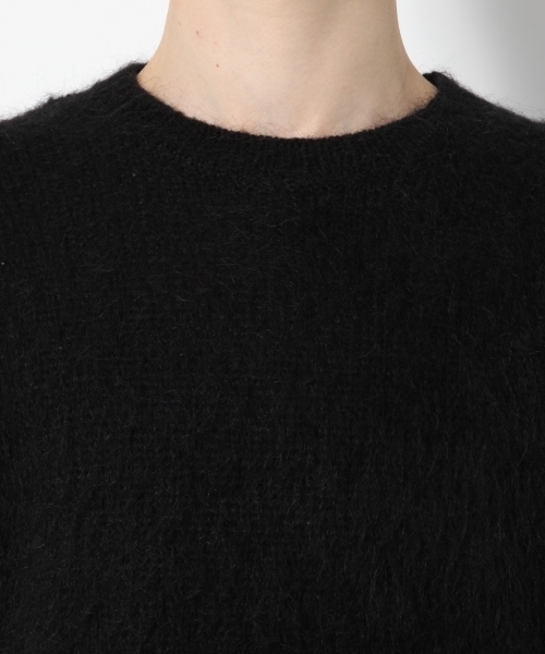 GLOBAL WORK（グローバルワーク）の「イタリアンモヘヤニットプルオーバー/762560（ニット/セーター・メンズ・ブラック/オレンジ/ブルー・SMALL/MEDIUM/LARGE）」の4枚目の写真