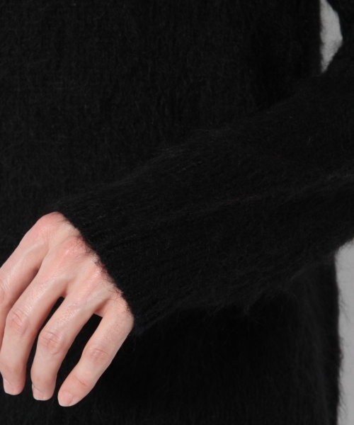 GLOBAL WORK（グローバルワーク）の「イタリアンモヘヤニットプルオーバー/762560（ニット/セーター・メンズ・ブラック/オレンジ/ブルー・SMALL/MEDIUM/LARGE）」の5枚目の写真