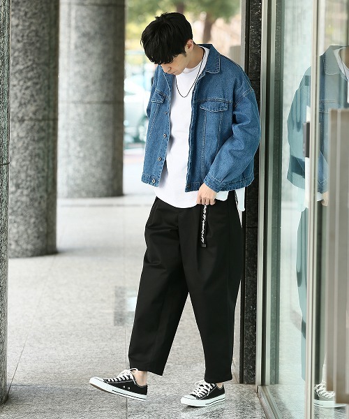 Dickies（ディッキーズ）の「【Dickies for JUNRed】別注クロスタックワイドパンツ（その他パンツ・メンズ・ブラック/ネイビー/グレー/グリーン/ベージュ・S/M/L）」の18枚目の写真