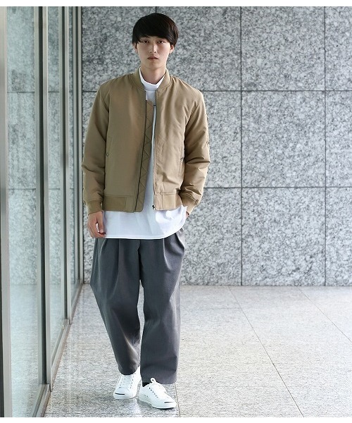 Dickies（ディッキーズ）の「【Dickies for JUNRed】別注クロスタックワイドパンツ（その他パンツ・メンズ・ブラック/ネイビー/グレー/グリーン/ベージュ・S/M/L）」の9枚目の写真