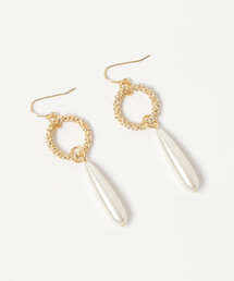 N.（N. Natural Beauty Basic） | バロックパールピアス(ピアス（両耳用）)