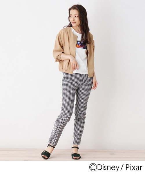 grove(グローブ)の「ミゲル/フレアスリーブTシャツ(リメンバー・ミー)(Tシャツ/カットソー・レディース・オフホワイト/ネイビー・02/03)」の3枚目の写真