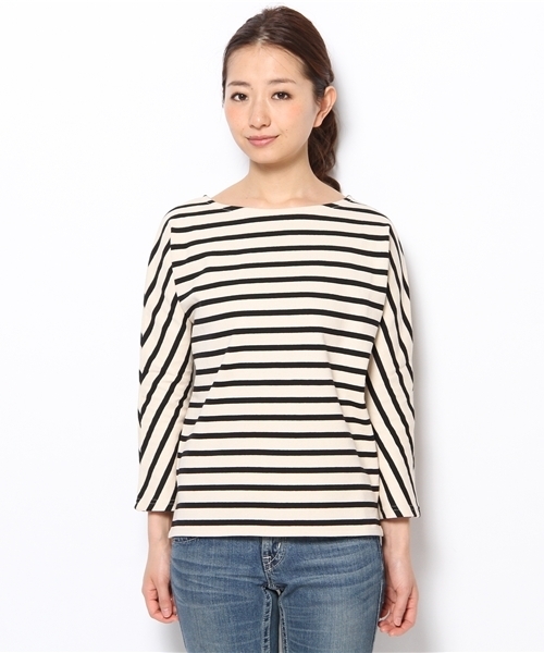 Whim Gazette ボーダープルオーバー