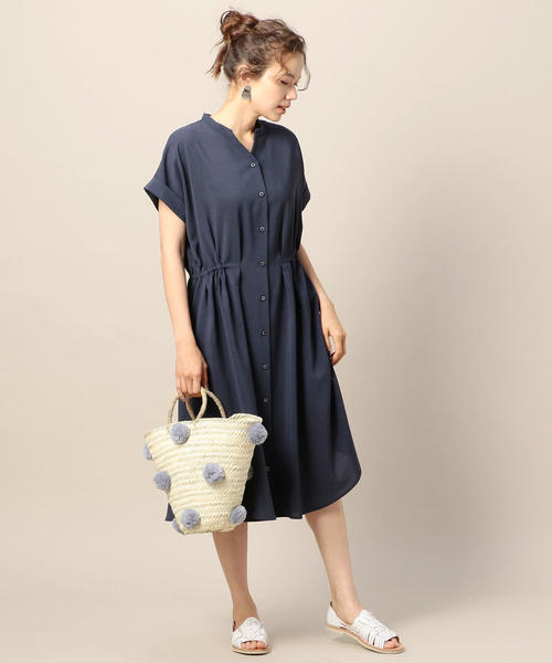 Fatima morocco（ファティマモロッコ）の「＜Fatima Morocco＞ポンポンバスケット ◆（かごバッグ・レディース・グレー/ベージュ・FREE）」の10枚目の写真