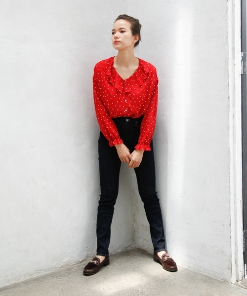 niko and...（ニコアンド）の「オリジナルビットローファー（ローファー・レディース・ブラック/ブラウン・MEDIUM/LARGE）」の3枚目の写真