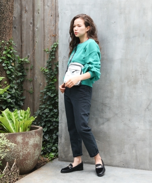 niko and...（ニコアンド）の「オリジナルビットローファー（ローファー・レディース・ブラック/ブラウン・MEDIUM/LARGE）」の4枚目の写真