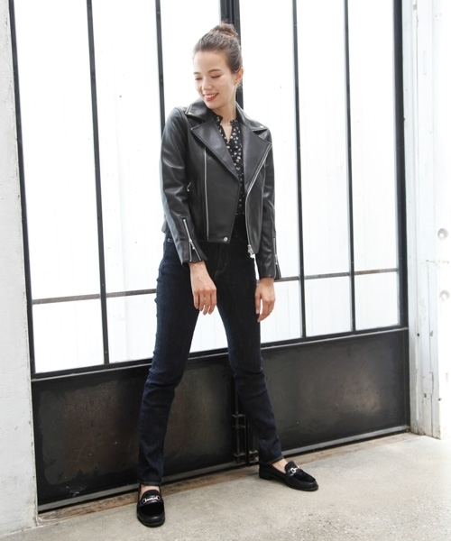 niko and...（ニコアンド）の「オリジナルビットローファー（ローファー・レディース・ブラック/ブラウン・MEDIUM/LARGE）」の5枚目の写真