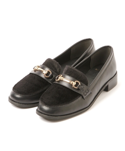 niko and...（ニコアンド）の「オリジナルビットローファー（ローファー・レディース・ブラック/ブラウン・MEDIUM/LARGE）」の6枚目の写真