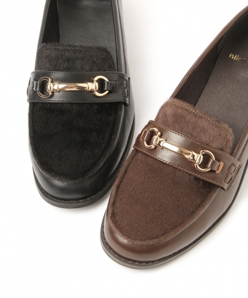 niko and...（ニコアンド）の「オリジナルビットローファー（ローファー・レディース・ブラック/ブラウン・MEDIUM/LARGE）」の18枚目の写真