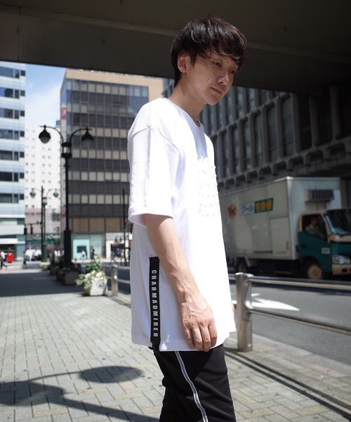 rovtski（ロフトスキー）の「rovtski 【ビッグシルエット】エンボスTシャツ/4V18060809（Tシャツ/カットソー・メンズ・ホワイト系その他/グリーン系その他/ホワイト系その他2/ホワイト系その他3/ホワイト系その他4/ブラック系その他2/ブラック系その他3/ブラック系その他4・MEDIUM/LARGE）」の12枚目の写真