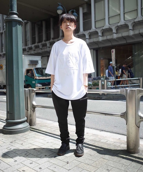 rovtski（ロフトスキー）の「rovtski 【ビッグシルエット】エンボスTシャツ/4V18060809（Tシャツ/カットソー・メンズ・ホワイト系その他/グリーン系その他/ホワイト系その他2/ホワイト系その他3/ホワイト系その他4/ブラック系その他2/ブラック系その他3/ブラック系その他4・MEDIUM/LARGE）」の15枚目の写真