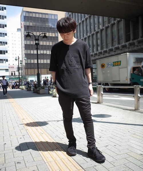 rovtski（ロフトスキー）の「rovtski 【ビッグシルエット】エンボスTシャツ/4V18060809（Tシャツ/カットソー・メンズ・ホワイト系その他/グリーン系その他/ホワイト系その他2/ホワイト系その他3/ホワイト系その他4/ブラック系その他2/ブラック系その他3/ブラック系その他4・MEDIUM/LARGE）」の18枚目の写真