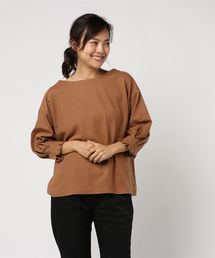 STYLEBLOCK | ポンチタックスリーブトップスカットソー(Tシャツ/カットソー)