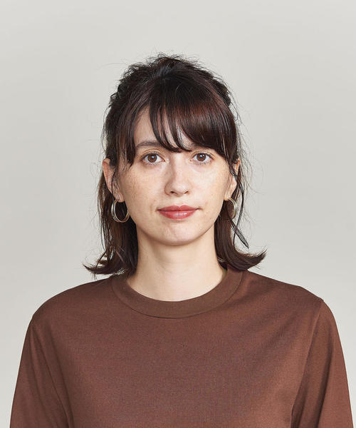 BEAUTY&YOUTH UNITED ARROWS（ビューティーアンドユースユナイテッドアローズ）の「BY コットンスリットロングスリーブワンピース ◆（ワンピース・レディース・ブラック/ダークブラウン/ベージュ・FREE）」の15枚目の写真