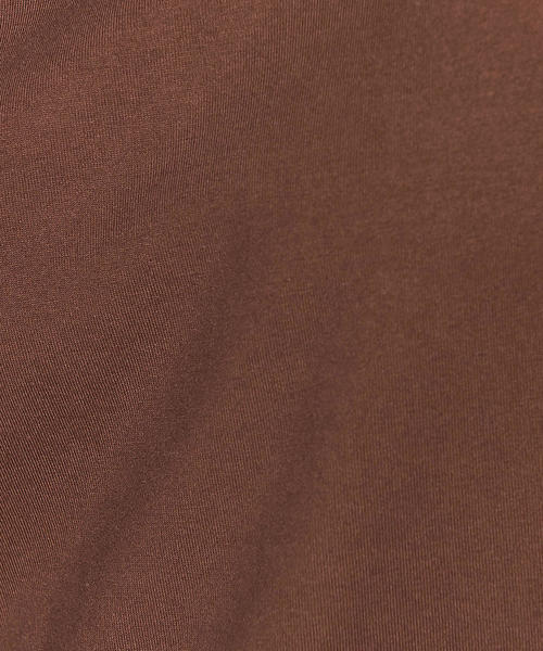 BEAUTY&YOUTH UNITED ARROWS（ビューティーアンドユースユナイテッドアローズ）の「BY コットンスリットロングスリーブワンピース ◆（ワンピース・レディース・ブラック/ダークブラウン/ベージュ・FREE）」の9枚目の写真