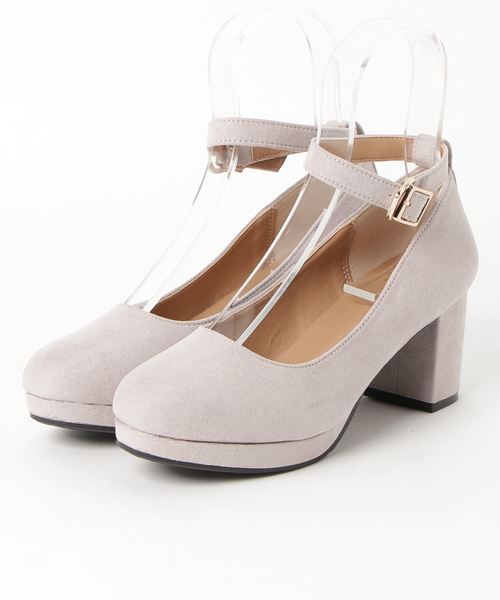 WEGO（ウィゴー）の「WEGO/ストラップパンプス（パンプス・レディース・ブラウン/グレー/レッド/その他1・MEDIUM/LARGE）」の7枚目の写真