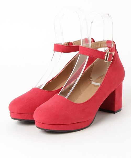 WEGO（ウィゴー）の「WEGO/ストラップパンプス（パンプス・レディース・ブラウン/グレー/レッド/その他1・MEDIUM/LARGE）」の9枚目の写真