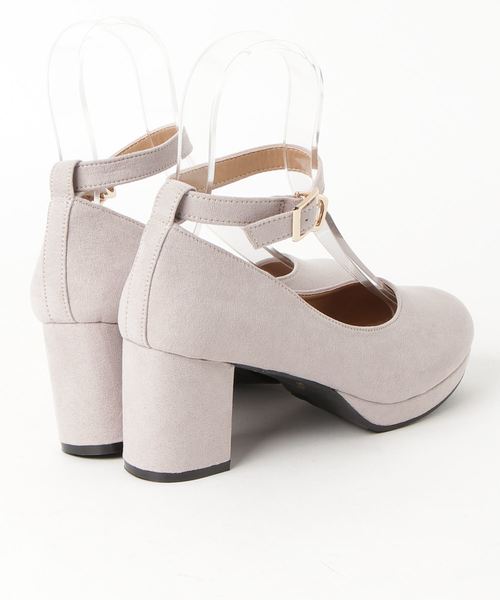 WEGO（ウィゴー）の「WEGO/ストラップパンプス（パンプス・レディース・ブラウン/グレー/レッド/その他1・MEDIUM/LARGE）」の6枚目の写真