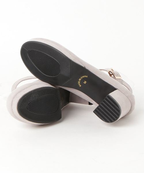 WEGO（ウィゴー）の「WEGO/ストラップパンプス（パンプス・レディース・ブラウン/グレー/レッド/その他1・MEDIUM/LARGE）」の5枚目の写真