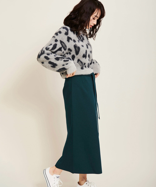 The Virgnia（ザ ヴァージニア）の「リバーシブルセミタイトスカート（スカート・レディース・パープル/ラベンダー/グリーン・36/38）」の11枚目の写真