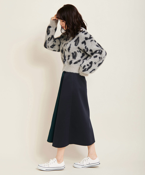 The Virgnia（ザ ヴァージニア）の「リバーシブルセミタイトスカート（スカート・レディース・パープル/ラベンダー/グリーン・36/38）」の17枚目の写真