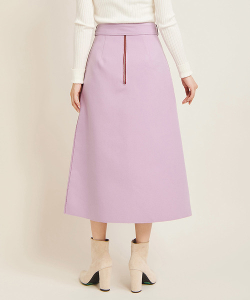 The Virgnia（ザ ヴァージニア）の「リバーシブルセミタイトスカート（スカート・レディース・パープル/ラベンダー/グリーン・36/38）」の5枚目の写真