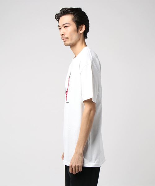 PRIVILEGE（プリビレッジ）の「プリビレッジ [PRIVILEGE] - チーター アニマル イラスト 半袖 Tシャツ [CHEETAH TEE]（Tシャツ/カットソー・メンズ・ホワイト/イエロー/クリーム・MEDIUM/LARGE/X-LARGE）」の16枚目の写真