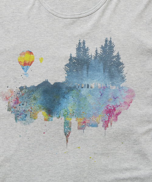 rehacer(レアセル)の「rehacer : Contrast World On Made in Japan Body / コントラスト ワールド Tシャツ メイドインジャパン(Tシャツ/カットソー・メンズ・ホワイト/グレー/イエロー・SMALL/MEDIUM/LARGE/X-LARGE/XX-LARGE/X-SMALL)」の7枚目の写真