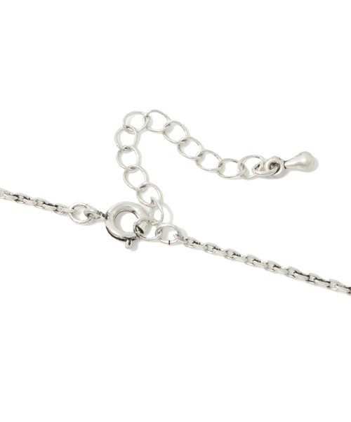 HYSTERIC MINI（ヒステリックミニ）の「ONE LOVE MINI ～TWO MOON～ コンチョ付きネックレス（ネックレス・キッズ・ホワイト系その他/ブラック系その他・FREE）」の6枚目の写真