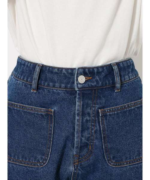 jouetie（ジュエティ）の「ダメージデニムショーパン（デニムパンツ・レディース・ライトブルー/ブラック/ブルー・MEDIUM）」の8枚目の写真