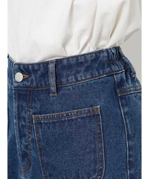 jouetie（ジュエティ）の「ダメージデニムショーパン（デニムパンツ・レディース・ライトブルー/ブラック/ブルー・MEDIUM）」の9枚目の写真