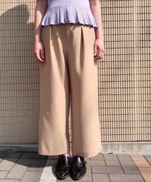 A/C DESIGN BY ALPHA CUBIC | 【カタログ掲載】タックワイドパンツ(その他パンツ)