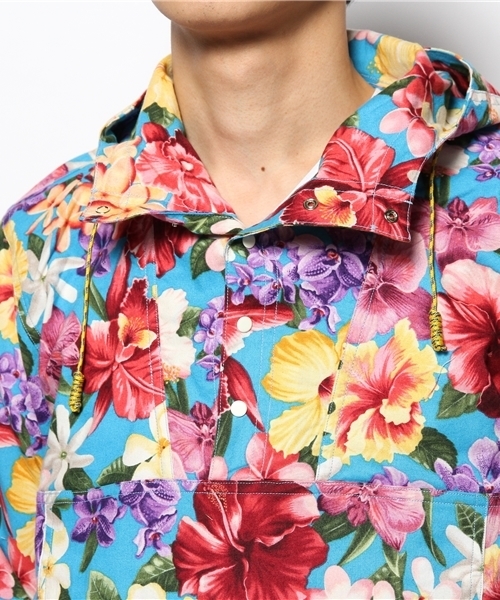 BEAMS(ビームス)の「◎○MONITALY / 80'sフローラルプルオーバー(ブルゾン・メンズ・その他1・38/40)」の3枚目の写真