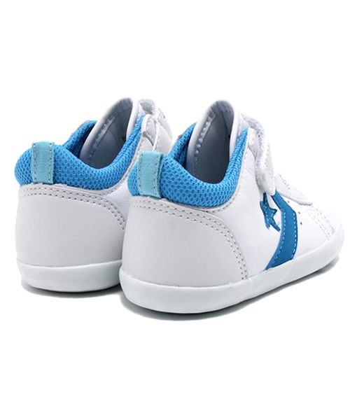 CONVERSE（コンバース）の「MINI P-L2/ミニ P-L2（スニーカー・キッズ・ホワイト×ピンク/ホワイト×ブルー・12cm/14cm/14.5㎝/13cm/13.5㎝/15cm/12.5cm）」の5枚目の写真