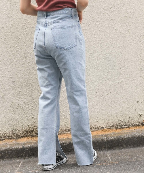 apres jour（アプレジュール）の「フレアデニムパンツ【ZOZOTOWN限定アイテム】（デニムパンツ・レディース・ブラック/ライトブルー・SMALL/MEDIUM）」の15枚目の写真