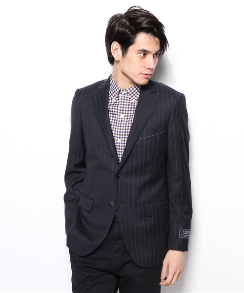URBAN RESEARCH DOORS アーバンリサーチドアーズ LIFE STYLE 段返り3釦スーツジャケット DM11-ST009B 44 ネイビー ストライプ テーラード FINTES フィンテス アウター【中古】【URBAN RESEARCH DOORS】 楽天市場】URBAN RESEARCH DOORS アーバンリサーチドアーズ LIFE STYLE