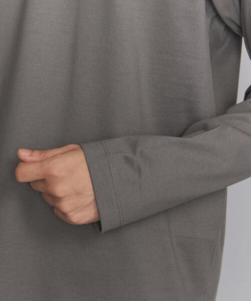 BEAUTY&YOUTH UNITED ARROWS（ビューティーアンドユースユナイテッドアローズ）の「BY ハイゲージコットン クルーネック カットソー（Tシャツ/カットソー・メンズ・ライトグレー/ホワイト/オリーブ/ブラック/ライトブルー・X-LARGE/SMALL/MEDIUM/LARGE）」の11枚目の写真