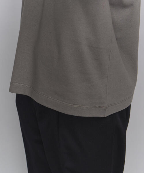 BEAUTY&YOUTH UNITED ARROWS（ビューティーアンドユースユナイテッドアローズ）の「BY ハイゲージコットン クルーネック カットソー（Tシャツ/カットソー・メンズ・ライトグレー/ホワイト/オリーブ/ブラック/ライトブルー・X-LARGE/SMALL/MEDIUM/LARGE）」の10枚目の写真