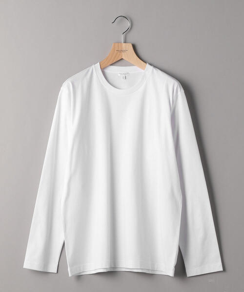 BEAUTY&YOUTH UNITED ARROWS（ビューティーアンドユースユナイテッドアローズ）の「BY ハイゲージコットン クルーネック カットソー（Tシャツ/カットソー・メンズ・ライトグレー/ホワイト/オリーブ/ブラック/ライトブルー・X-LARGE/SMALL/MEDIUM/LARGE）」の15枚目の写真