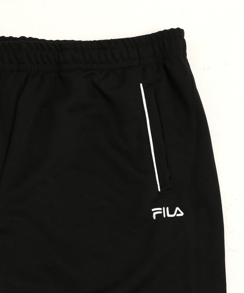 FILA(フィラ)の「【FILA/フィラ】ロゴ刺繍 サイドライン 切替 ジャージパンツ トラックパンツ 下(その他パンツ・レディース・ブラック/ネイビー/チャコール/ブラック×ホワイト/ネイビー系/ネイビー系1/ブラック×ピンク・LL/M/L)」の17枚目の写真