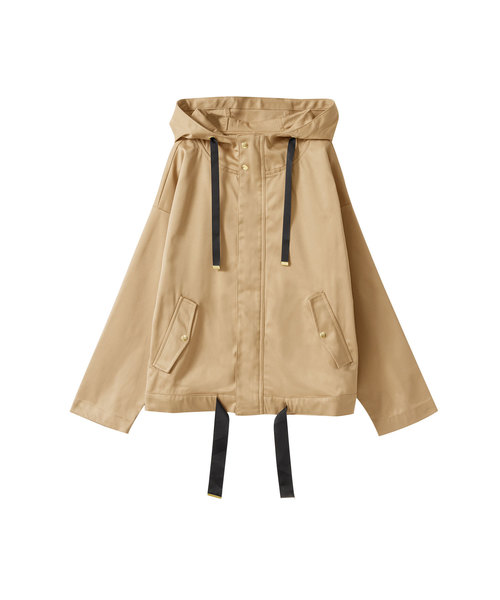 夢展望（ユメテンボウ）の「マウンテンパーカーブルゾン（ブルゾン・レディース・ブラック/ベージュ/ネイビー/カーキ・MEDIUM/LARGE）」の10枚目の写真