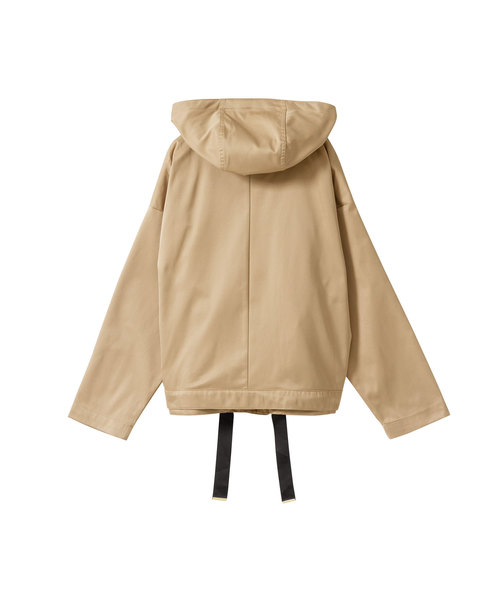 夢展望（ユメテンボウ）の「マウンテンパーカーブルゾン（ブルゾン・レディース・ブラック/ベージュ/ネイビー/カーキ・MEDIUM/LARGE）」の8枚目の写真