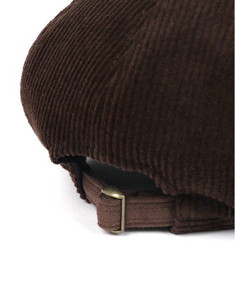 ACYM（アシーム）の「Corduroy volume キャスケット（キャスケット・レディース・ベージュ/ブラウン・FREE）」の9枚目の写真